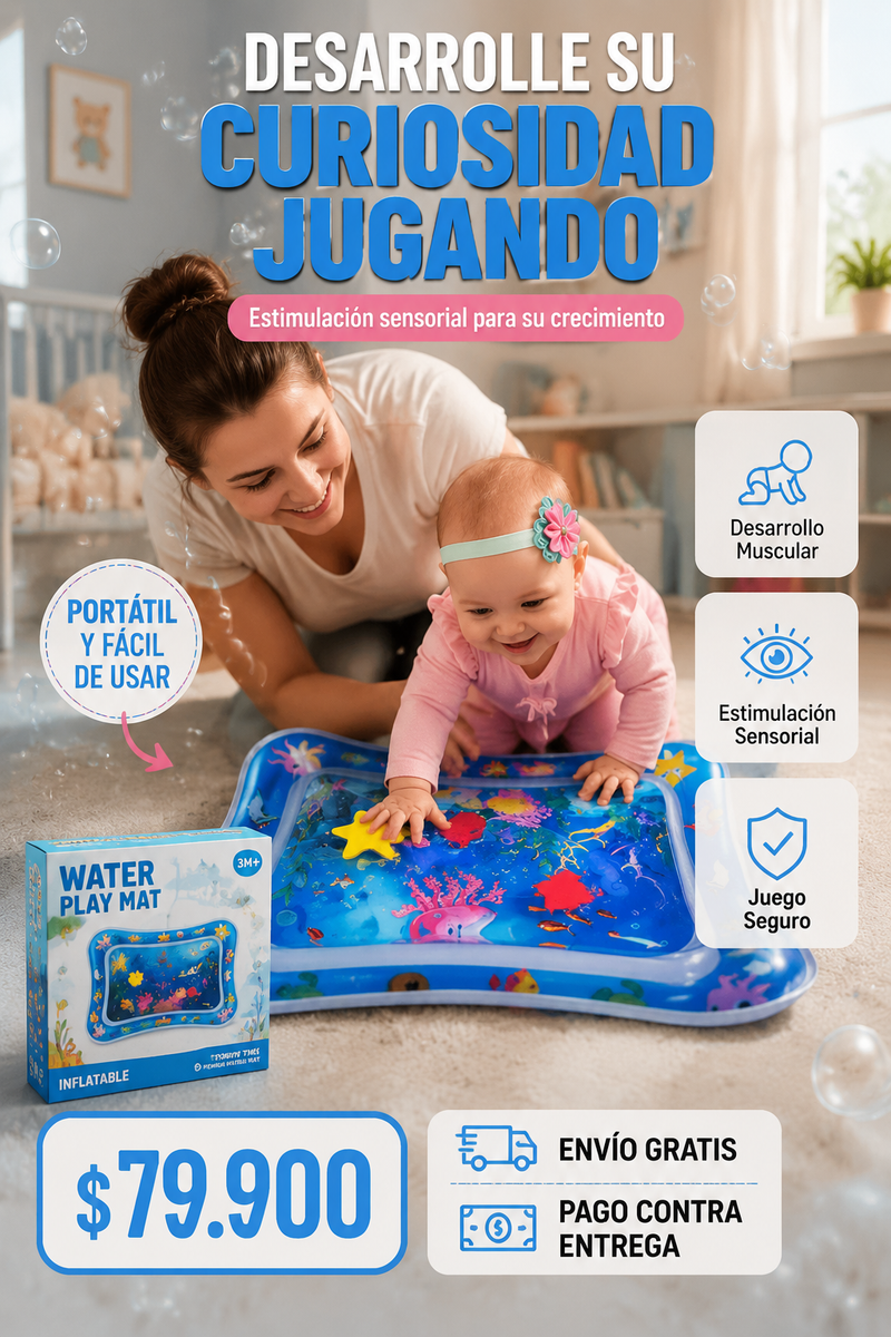 Alfombra sensorial para Bebe